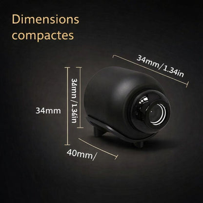 Mini Caméra de Surveillance Wi-Fi 1080P avec Vision Nocturne et Détection de Mouvement