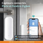 Capteur d’ouverture de Porte et Fenêtre Connecté Zigbee – Sécurité Maison Intelligente