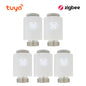 Tuya Smart Zigbee 3.0 TRV Radiator Actuator Valve Thermostatic Radiator Valve Temperature Controller Support Alexa Google Home