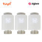 Tuya Smart Zigbee 3.0 TRV Radiator Actuator Valve Thermostatic Radiator Valve Temperature Controller Support Alexa Google Home