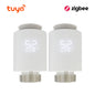 Tuya Smart Zigbee 3.0 TRV Radiator Actuator Valve Thermostatic Radiator Valve Temperature Controller Support Alexa Google Home